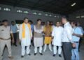 केन्द्रीय मंत्री  पीयूष गोयल ने ग्वालियर में भारतीय खाद्य निगम के गोदाम का किया आकस्मिक निरीक्षण 
