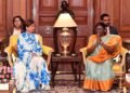 डोमिनिकन गणराज्य की उपराष्ट्रपति ने राष्ट्रपति से की मुलाकात