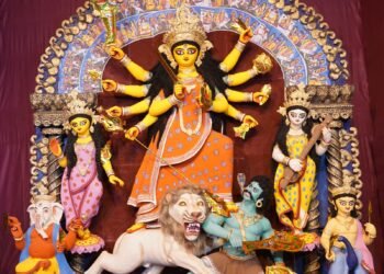 DURGA PUJA PARIKRAMA : भवानीपुर 75 पल्ली का पूजा मंडप 59वें वर्ष में प्रवेश