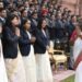 भारतीय ऑडिनेंस फैक्‍ट्री सेवा के अधिकारी और भारतीय रक्षा लेखा सेवा के परिवीक्षाधीन राष्ट्रपति से मिले