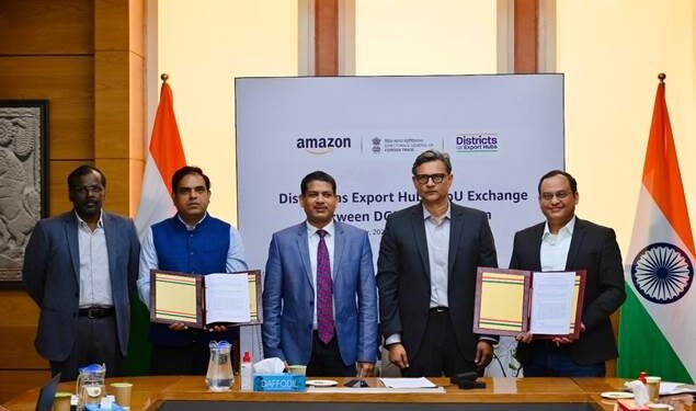 वाणिज्य मंत्रालय देश के जिलों से निर्यात को बढ़ावा देने के लिए ई-कॉमर्स कंपनियों के साथ सहभागिता करेगा