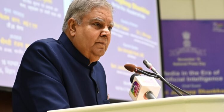 मीडिया को राजनीति का हिस्सा या हितधारक नहीं होना चाहिए, मीडिया को लोकतंत्र की ताकत होना चाहिए, कमजोरी नहीं : उपराष्ट्रपति धनखड़