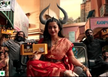 बिस्क फार्म ने Rashmika Mandanna  को बनाया ब्रांड एंबेसडर ये RUSKIT ब्रांड की होगी चेहरा