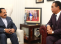 मिजोरम सीएम ने केंद्रीय मंत्री से राज्य में सिविल सेवकों और अधिकारियों की नियुक्ति सहित राज्य से संबंधित कई मुद्दों पर की चर्चा