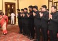 सीपीडब्ल्यूडी के सहायक एग्जीक्यूटिव इंजीनियरों ने राष्ट्रपति से मुलाकात की