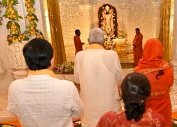 “राम लला का यह भव्य मंदिर, भक्ति और आध्यात्म की हमारी गौरवशाली विरासत का जीता जागता प्रतीक है” उपराष्ट्रपति