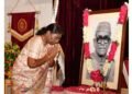 राष्ट्रपति ने नीलम संजीव रेड्डी की जयंती पर उन्हें पुष्पांजलि अर्पित की