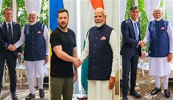 PM MODI ने फ्रांस और यूक्रेन के PRESIDENT से की वार्ता, ब्रिटेन के प्रधानमंत्री से भी हुई बातचीत