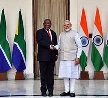 SOUTH AFRICA के PRESIDENT के रूप में फिर से चुने जाने पर सिरिल रामफोसा को PM MODI ने दी बधाई