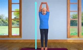 International Yoga Day : प्रधानमंत्री मोदी ने ताड़ासन पर वीडियो क्लिप की साझा