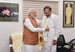 PM MODI ने पूर्व उपराष्ट्रपति वेंकैया नायडू को 75 वें जन्मदिन पर दी बधाई