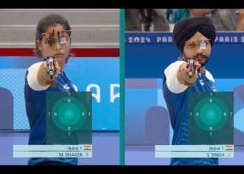 प्रधानमंत्री ने मनु भाकर और सरबजोत सिंह को कांस्य पदक जीतने पर  दी बधाई