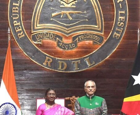 राष्ट्रपति मुर्मु तिमोर लेस्ते के सर्वोच्च नागरिक सम्मान हुई सम्‍मान‍ित, पीएम मोदी ने कहा, “गर्व का क्षण”