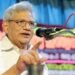 सीपीआई(एम) नेता सीताराम येचुरी निमोनिया के कारण एम्स में भर्ती, हालत स्थिर