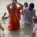 श्री श्री सत्यनारायण भगवान की जलझूलनी शोभायात्रा निकली