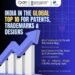 भारत ने पेटेंट, ट्रेडमार्क और औद्योगिक डिजाइन में शीर्ष 10 देशों में स्थान प्राप्त किया: WIPO 2024 REPORT
