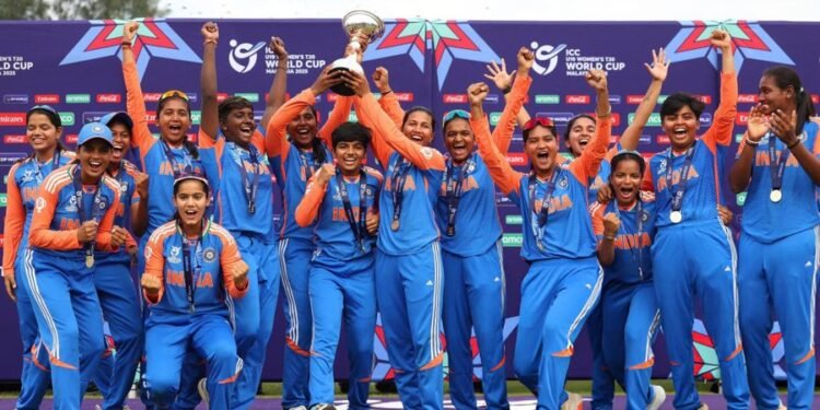 प्रधानमंत्री ने आईसीसी अंडर-19 महिला टी-20 विश्व कप 2025 जीतने पर भारतीय टीम को बधाई दी