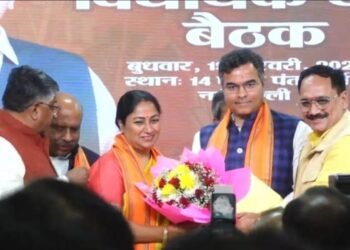 प्रथम बार बनीं व‍िधायक रेखा गुप्ता संभालेंगी देश की राजधानी की कमान