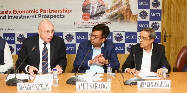 MCCI : गत 5 वर्षों में भारत-रूस व्यापार की मात्रा बढ़ी 5 गुना : कोलकाता में रूसी संघ के महावाणिज्यदूत