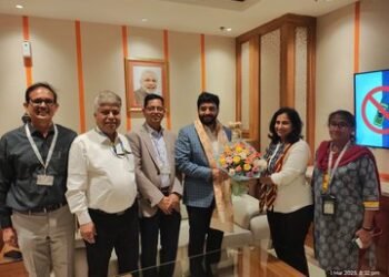 केंद्रीय नागरिक उड्डयन एवं सहकारिता राज्य मंत्री मोहोल मुरलीधर ने कोलकाता एयरपोर्ट का किया दौरा