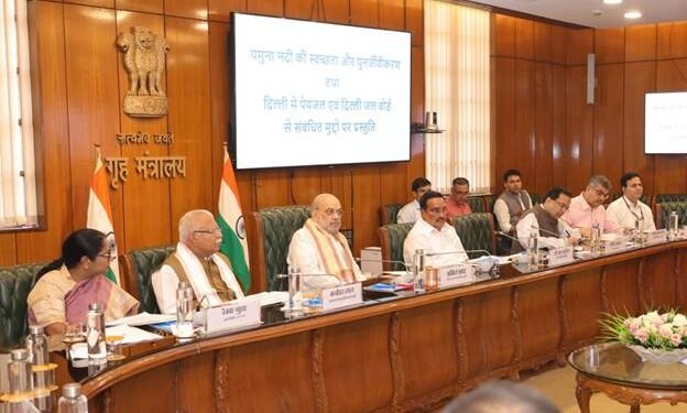 यमुना हमारे लिए सिर्फ एक नदी नहीं बल्कि आस्था का प्रतीक भी : अम‍ित शाह