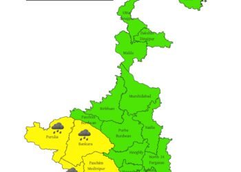 बंगाल में 25 अगस्त तक भारी बारिश होने की संभावना : आईएमडी