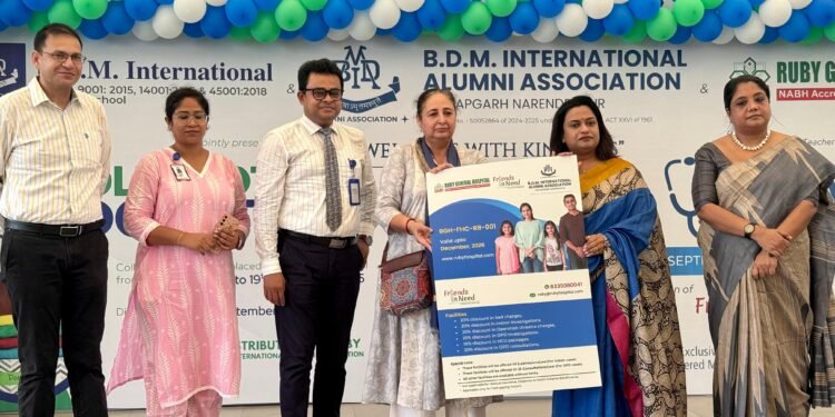 बी.डी.एम ने रूबी जनरल हॉस्पिटल के साथ मिलकर “Wellness with Kindness” नामक विशेष कार्यक्रम का क‍िया आयोजन