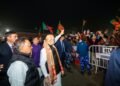 केंद्रीय गृहमंत्री अमित शाह पश्चिम बंगाल के तीन-दिवसीय दौरे पर सोमवार शाम को पहुंचे कोलकाता