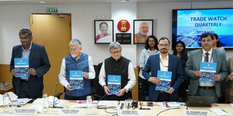 नीति आयोग ने “व्यापार निगरानी तिमाही” का छठा संस्करण किया जारी