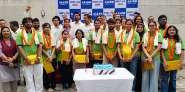एलन कोलकाता के 3 छात्रों ने टॉप-1000 और 5 छात्रों ने टॉप-1600 AIR रैंक की हासिल 