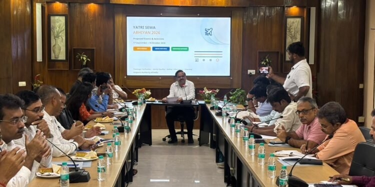 कोलकाता एयरपोर्ट पर 17 सितंबर से 10 अक्‍टूबर तक चलेगा यात्री सेवा अभियान 2026 : एयरपोर्ट्स अथॉरिटी ऑफ़ इंडिया